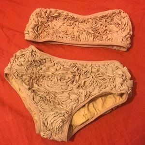 3D floral bikini